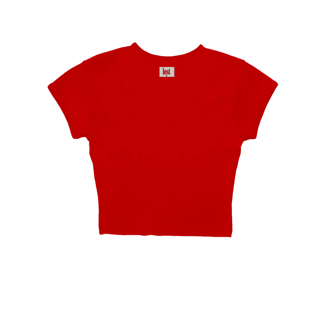 cliché red baby tee - Image 4